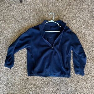 Lululemon oversized fleece half zip